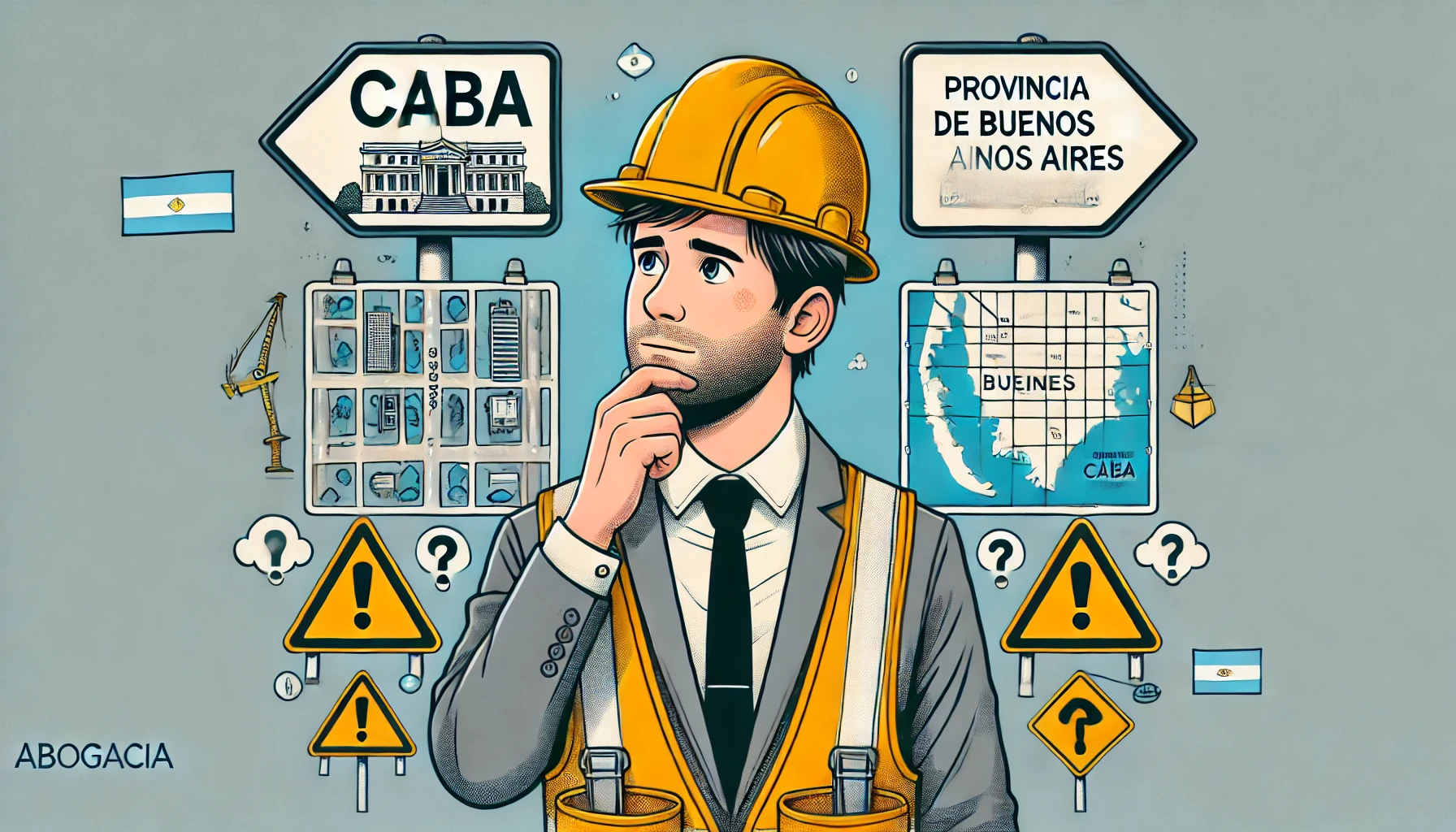 Diferencias entre un reclamo por accidente laboral en CABA y en Provincia de Buenos Aires